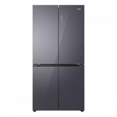 海尔冰箱 540WGHTD14SEU1 四门十字对开门540升杀菌净味彩晶面板干湿分储智能家用电冰箱 540升