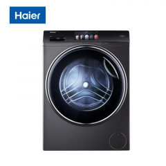 海尔 G100298HBD14VTLSU1 10公斤洗烘一体滚筒洗衣机直驱智能投放微蒸空气洗除菌 10kg