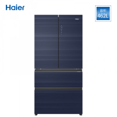 海尔 BCD-462WGHFD15BJU1 冰箱462升变频家用大容量晶保鲜电冰箱杀菌 462升冰箱